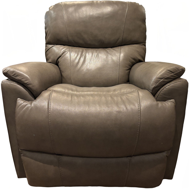 La-Z-Boy Leather Power Rocking Recliner w/ Headrest & Lumbar