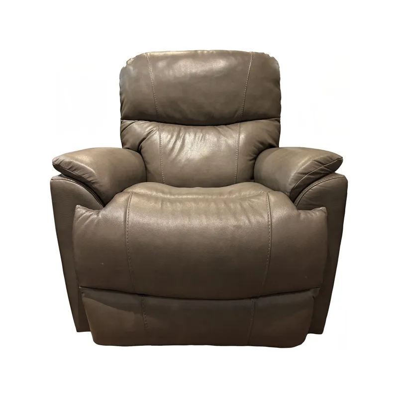 La-Z-Boy Leather Power Rocking Recliner w/ Headrest & Lumbar