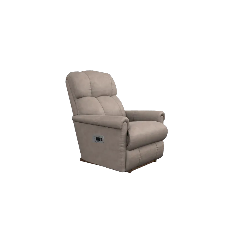 Rocking Recliner w/ Headrest, Lumbar & USB Port- w/ Wireless Remote