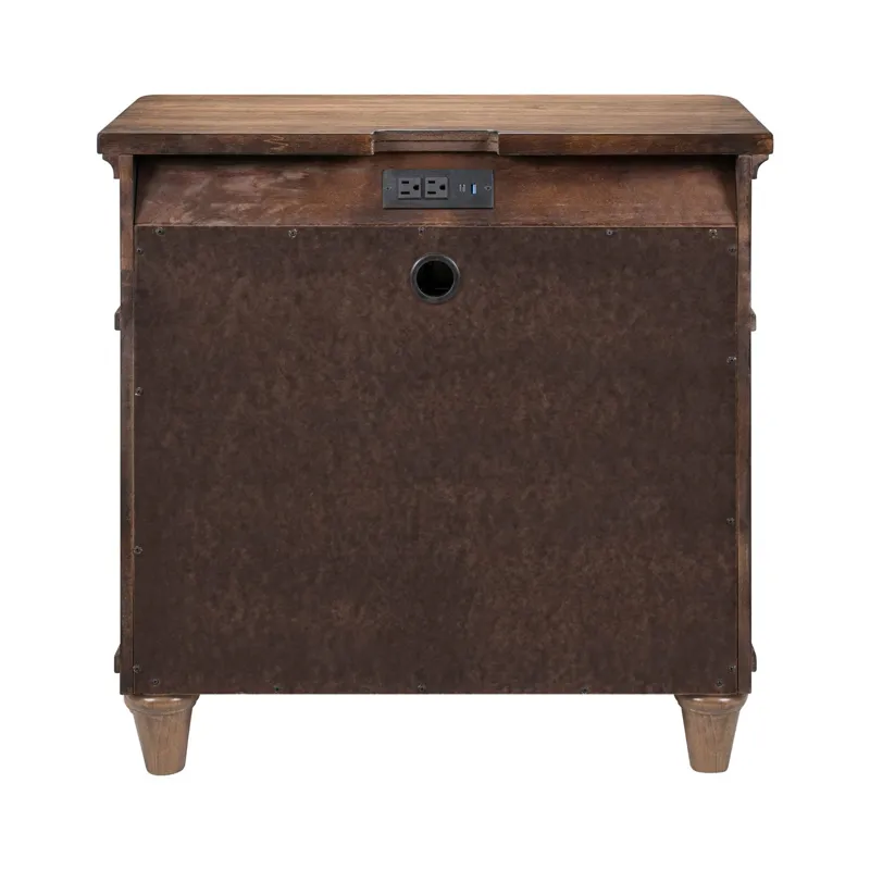 Harrison Heights Nightstand w/ Charging Station