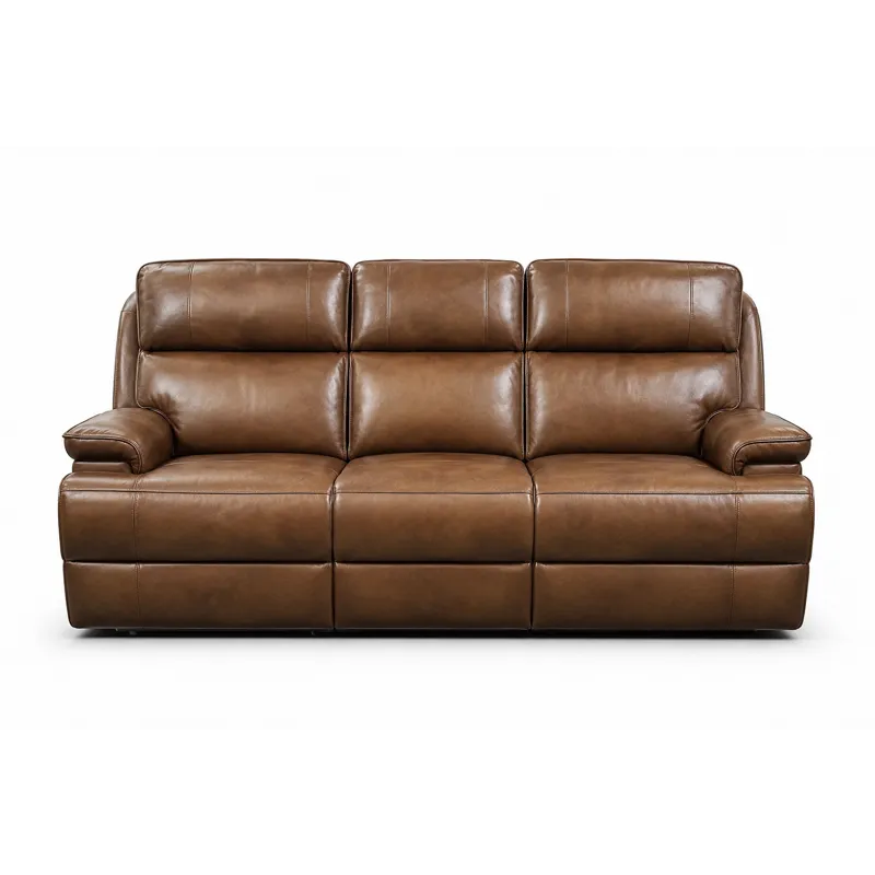 Leather Power Reclining Sofa