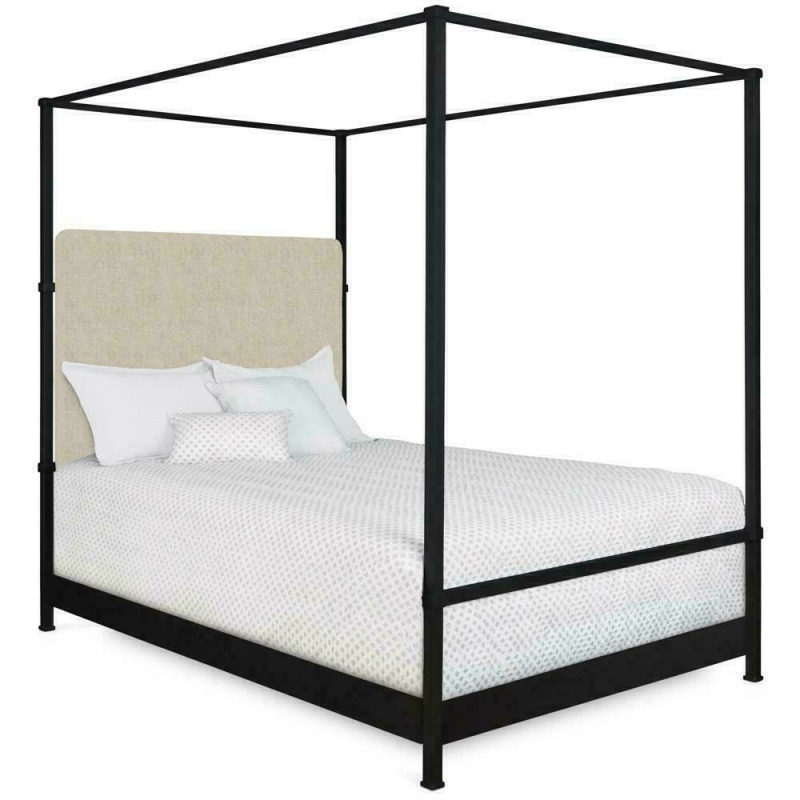 Upholstered King Canopy Bed 509194077 at Turner's Fine Furniture