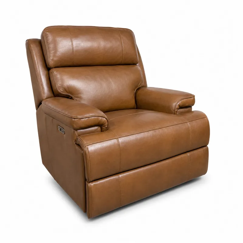Leather Power Recliner