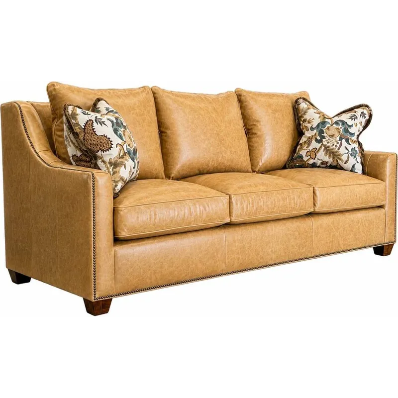 Upholstery Edison Sofa 3 Over 3 Leather