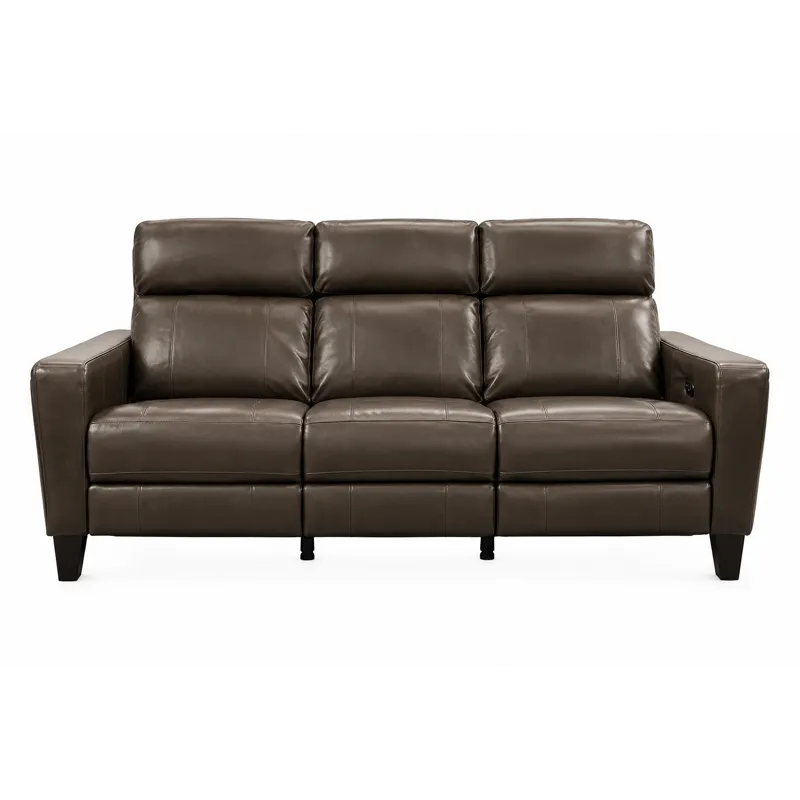 Leather Power Reclining Sofa