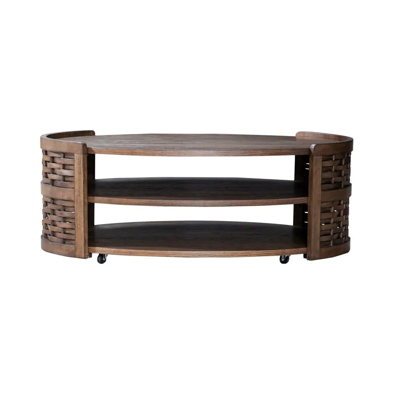 Warren Park Oval Cocktail Table