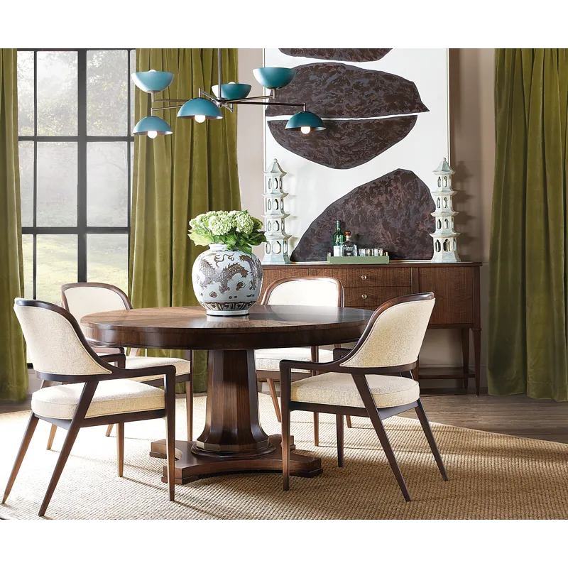 Archives Round Pedestal Dining Table