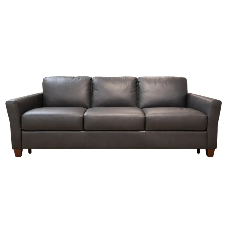Leather Queen Sleeper Sofa 
