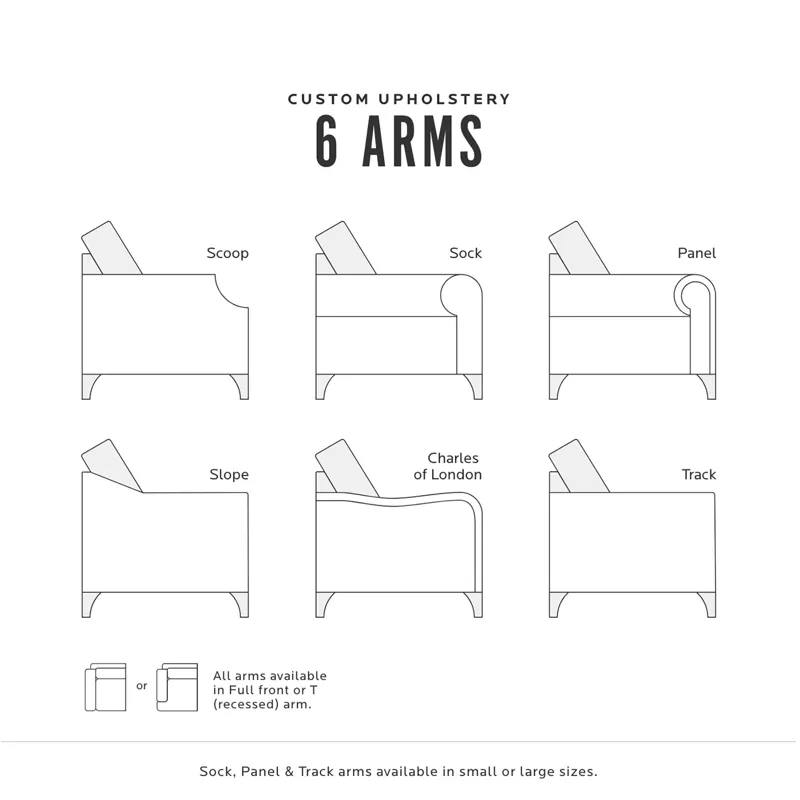 Custom Upholstery Classic Sofa