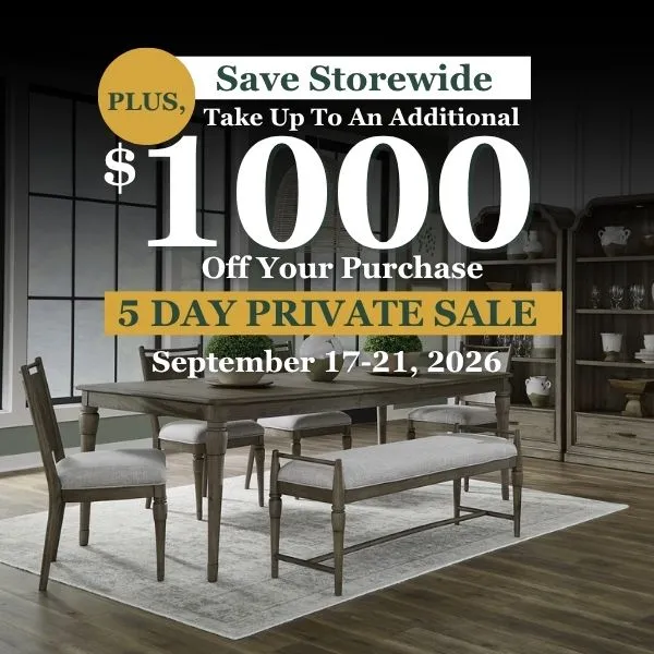 Seasonal furniture vignette