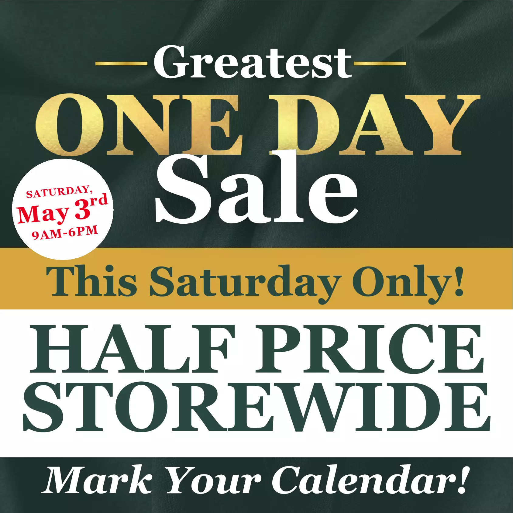 Greatest One Day FINE (Facebook Video)