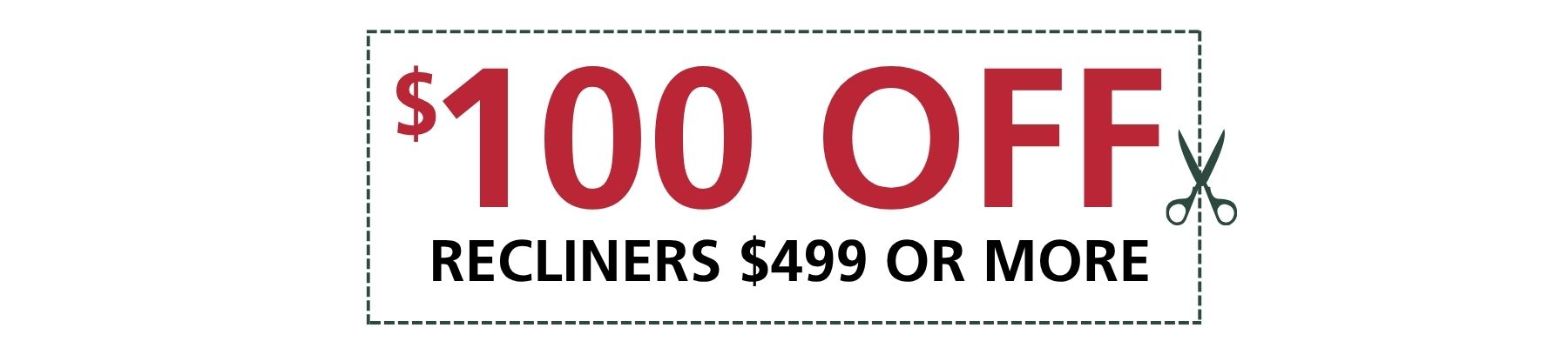RECLINER COUPON 2 