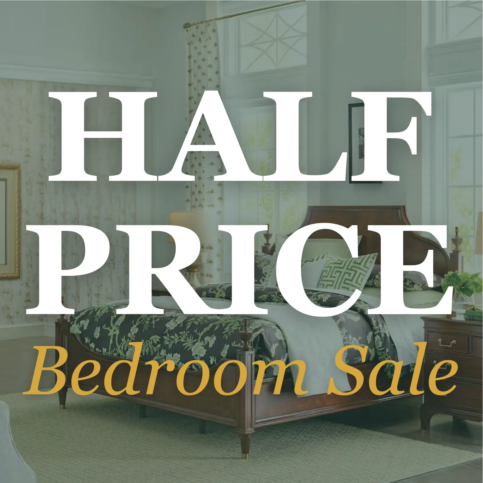Half Price Bedroom - Fine Banner