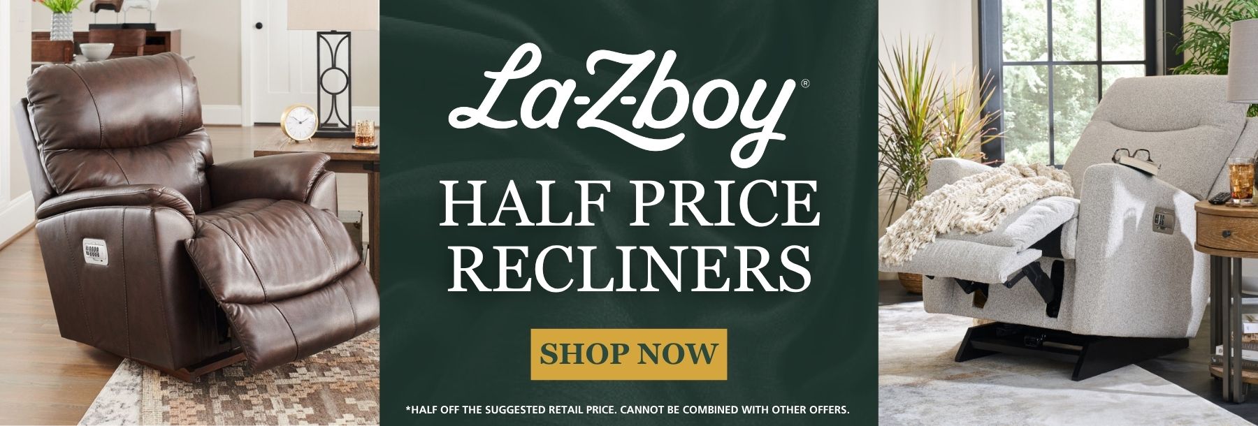 Half Price Recliner Sale!