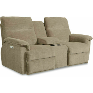 Jay Power Reclining Loveseat w/ Headrest & Console