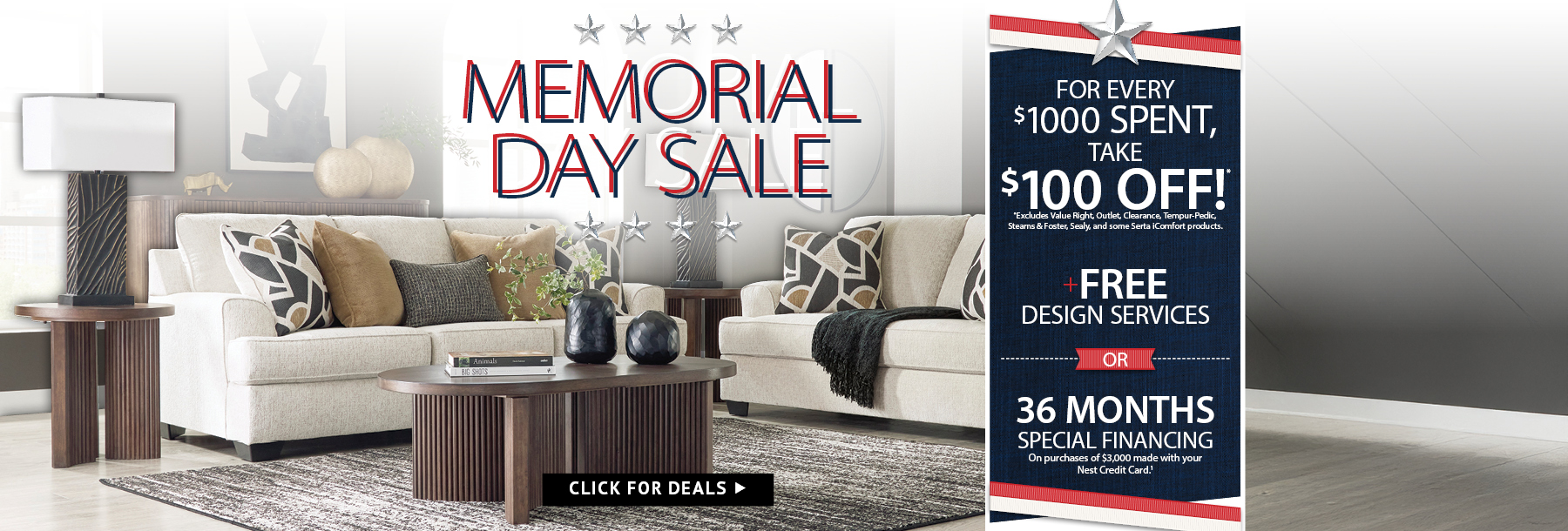 Memorial Day Sale