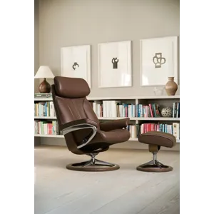 Chair with Ottomans