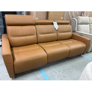 Verona power reclining sofa (top grain leather)