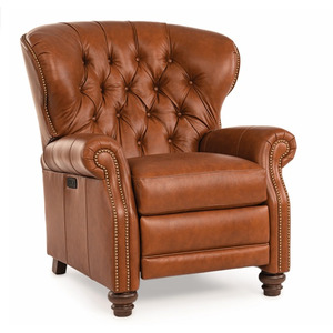Leather Motorized Reclining Chair