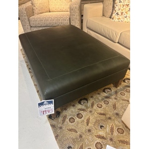 Leather Ottoman