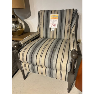 Brinkley Chair - Dockside Onyx & Greystone