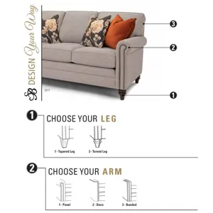 3000 Custom Series Sectional