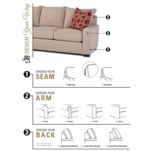 8000 Custom Series Sectional