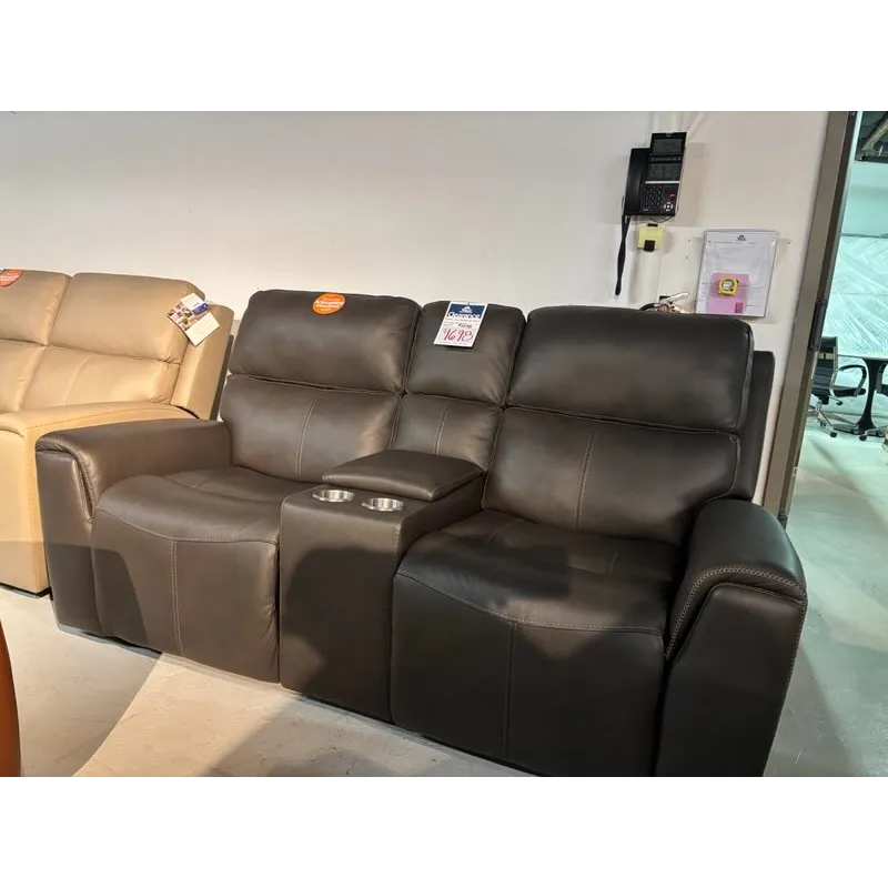 Power Reclining Loveseat with Console