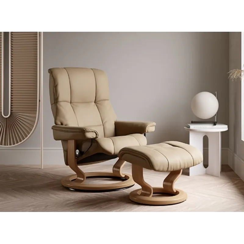 Stressless Mayfair Chair and Ottoman
