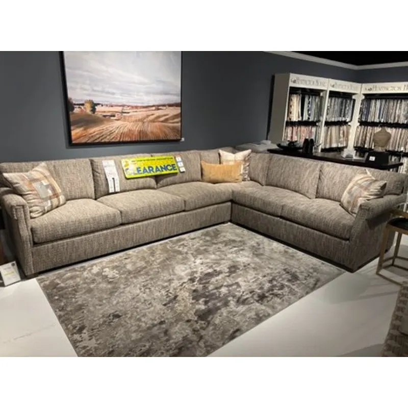 Dimensions sectional (located on showroom floor)