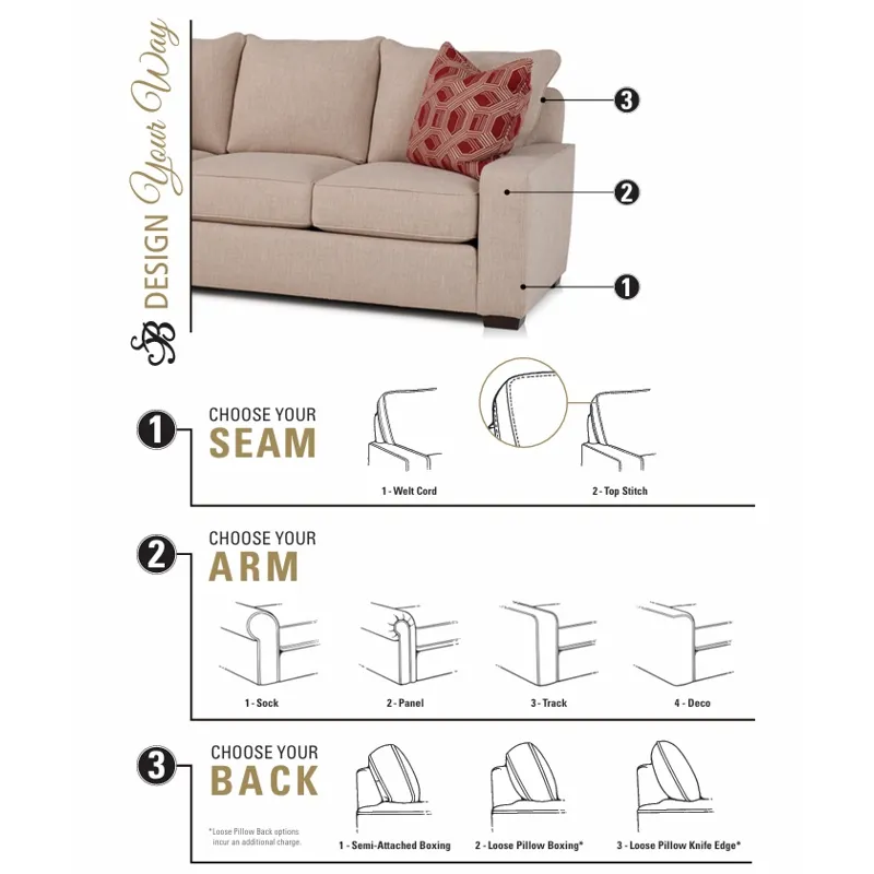 8000 Custom Series Sectional