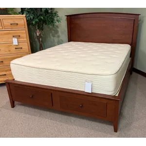 Manchester Queen Arch Headboard w/Storage Drawers in the Footboard