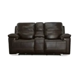 Bermuda Reclining Console Loveseat W/ PWR HR