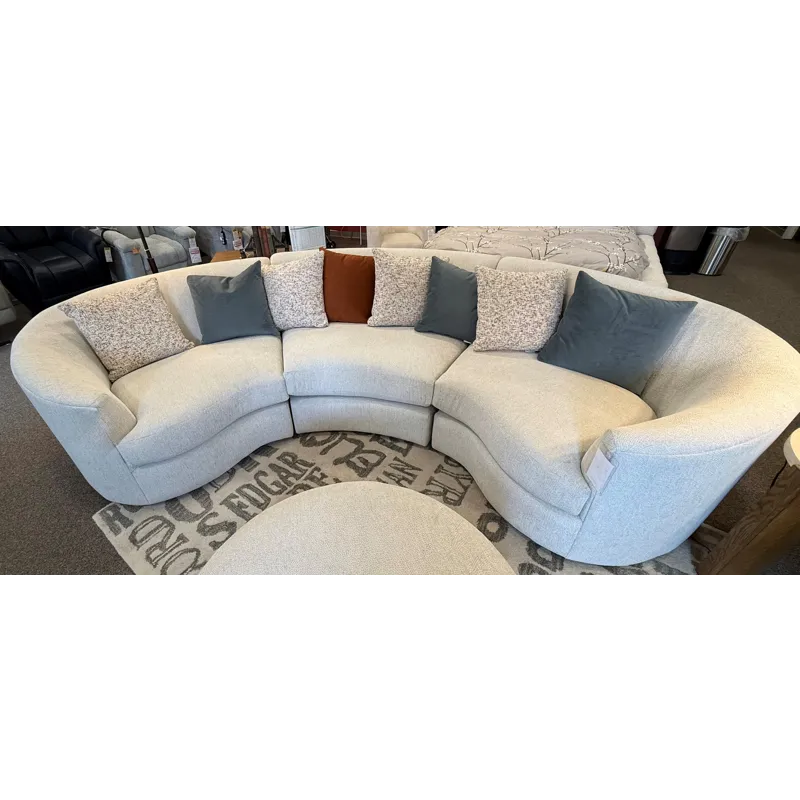 3-Piece Conversation Sectional