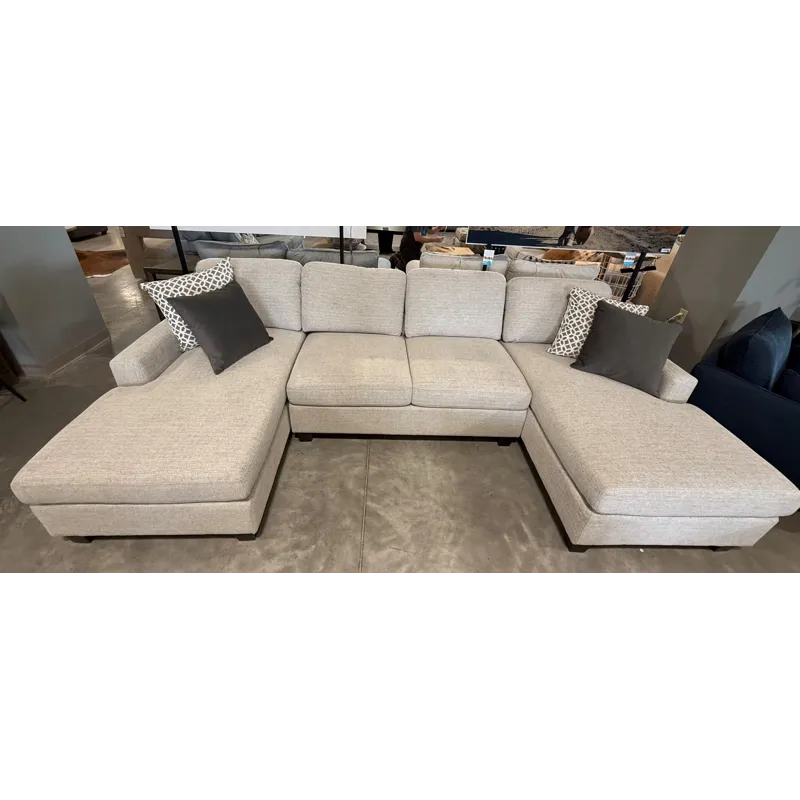 3-Piece Sectional W/ Ottoman