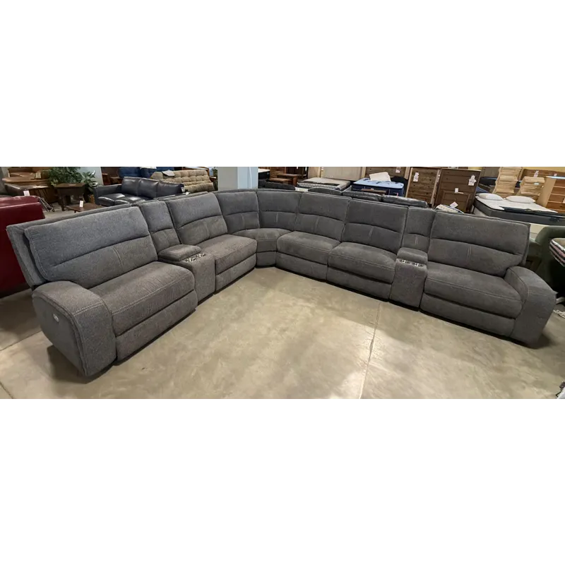 Polaris 8 Piece Reclining Sectional