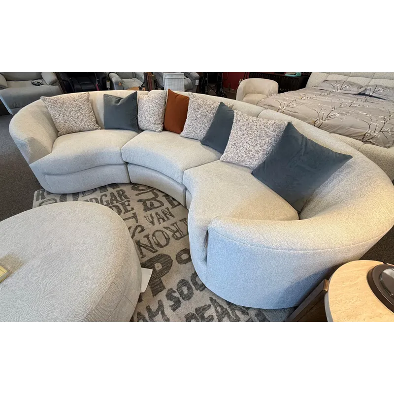 3-Piece Conversation Sectional