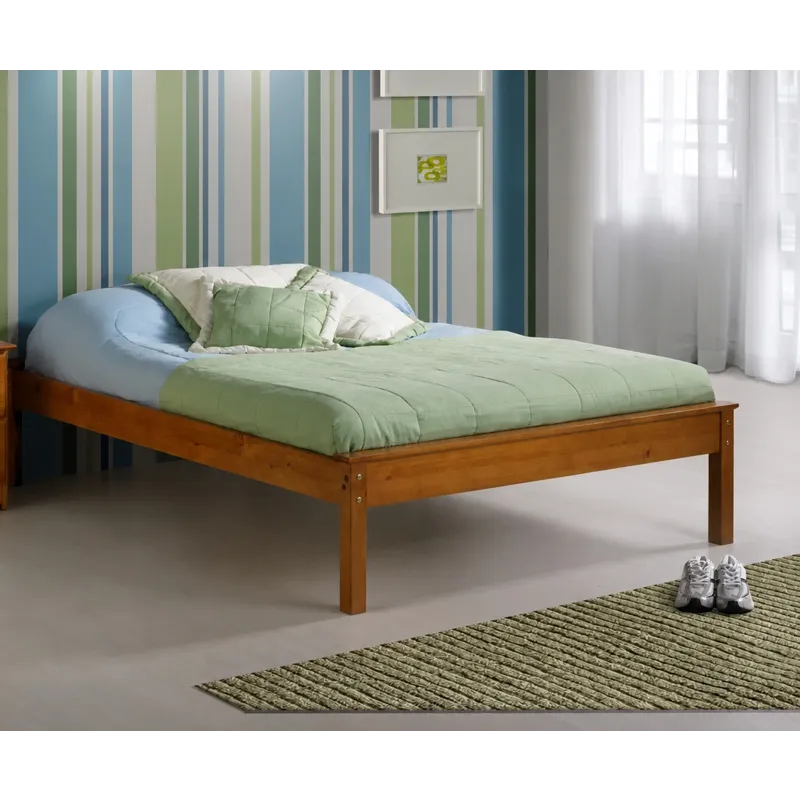 Cheyenne Platform Bed - Pecan