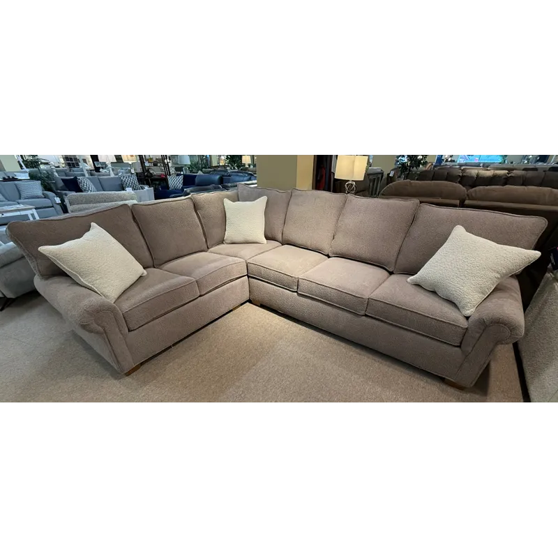 2-Piece Sectional W/ Queen Sleeper
