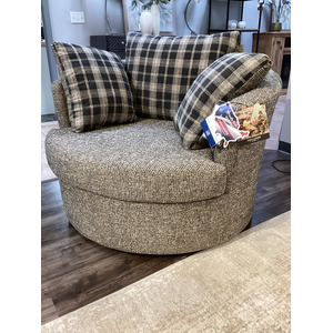 Astro Fabric Swivel Glider Chair