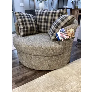 Astro Fabric Swivel Glider Chair