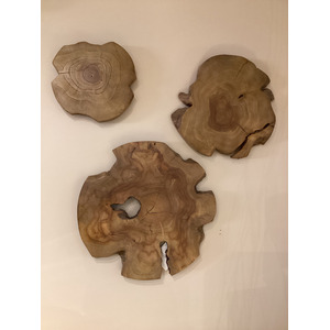 Kalani Wood Wall Decor - Set of 3