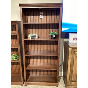 Poplar 72" Open Bookcase