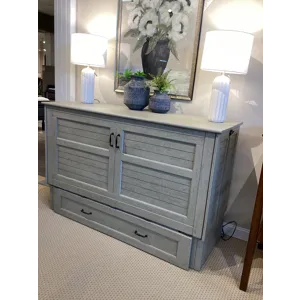 Poppy Murphy Cabinet Bed - Brushed Driftwood Finish
