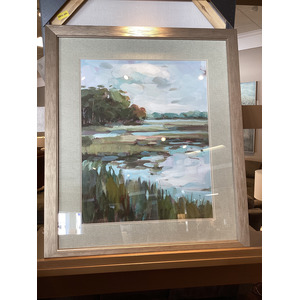 Riverside View I Framed Art