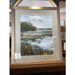Riverside View I Framed Art