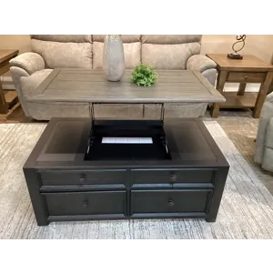 Tyler Creek Coffee Table with Lift Top