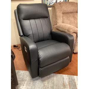 Finley Power Rocking Recliner w/ Headrest, Lumbar, & Wireless Remote - Onyx
