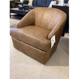 Julien Leather Swivel Chair