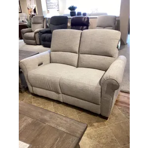 Clybourn Power Reclining Loveseat w/ Headrest - Mineral